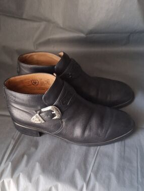 Ariat Blair Ankle Booties Black Leather Size 81/2